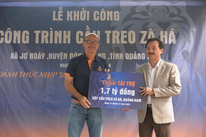 Tiger Beer đánh thức nhịp sống, kết nối cộng đồng: Hỗ trợ người dân miền Trung tái thiết cuộc sống